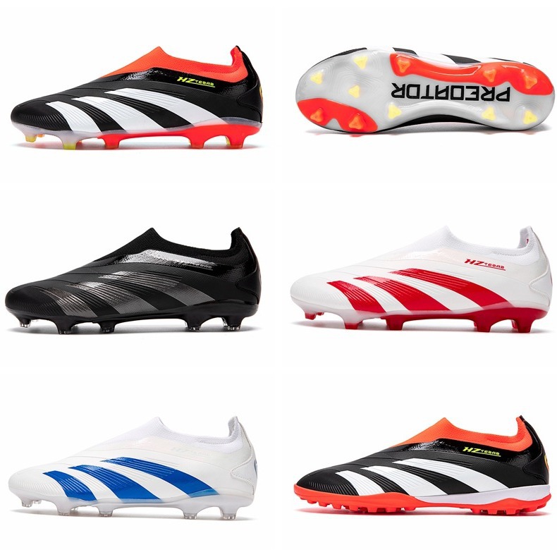 Spot cross-border Putian sin costuras zapatos de fútbol Messi zapatos deportivos de entrenamiento de uñas largas para jóvenes de corte bajo para hombres