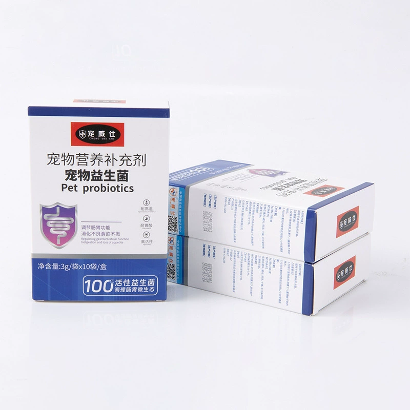 Чонгвэйши Продукты для питания домашних животных Пробиотические пищевые добавки для собак и кошек Производитель товаров для общего здоровья Оптом