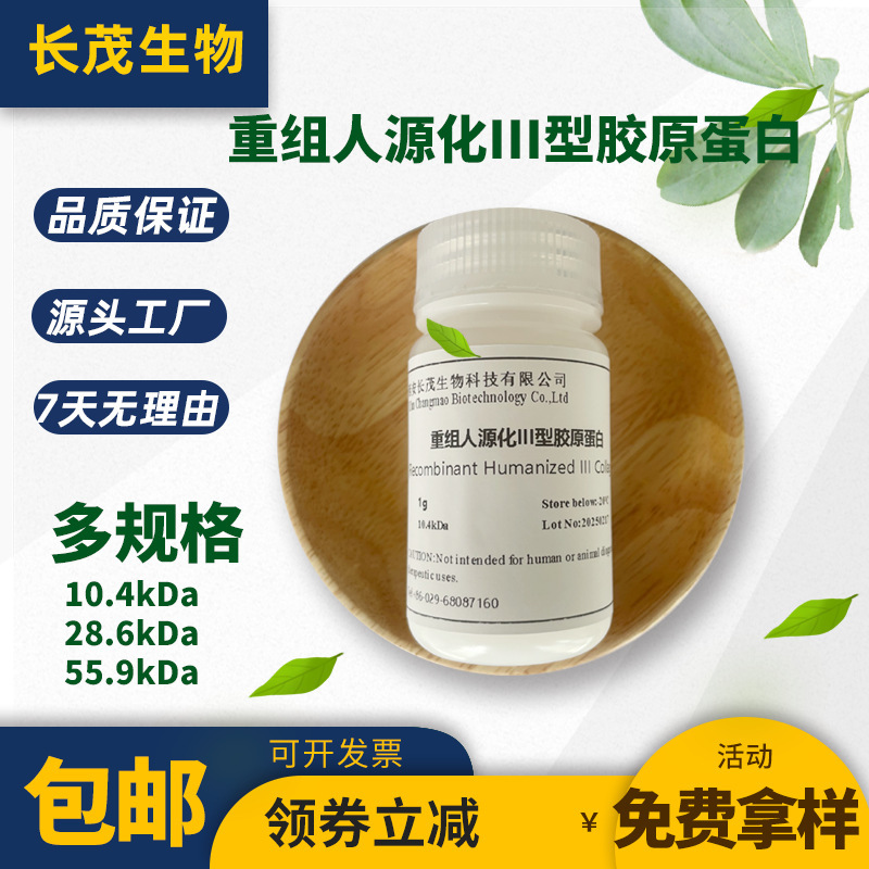 Recombinant Humanized Collagen Type III Collagen Type B External Application Human Collagen Homologous Recombinant Humanized Collagen