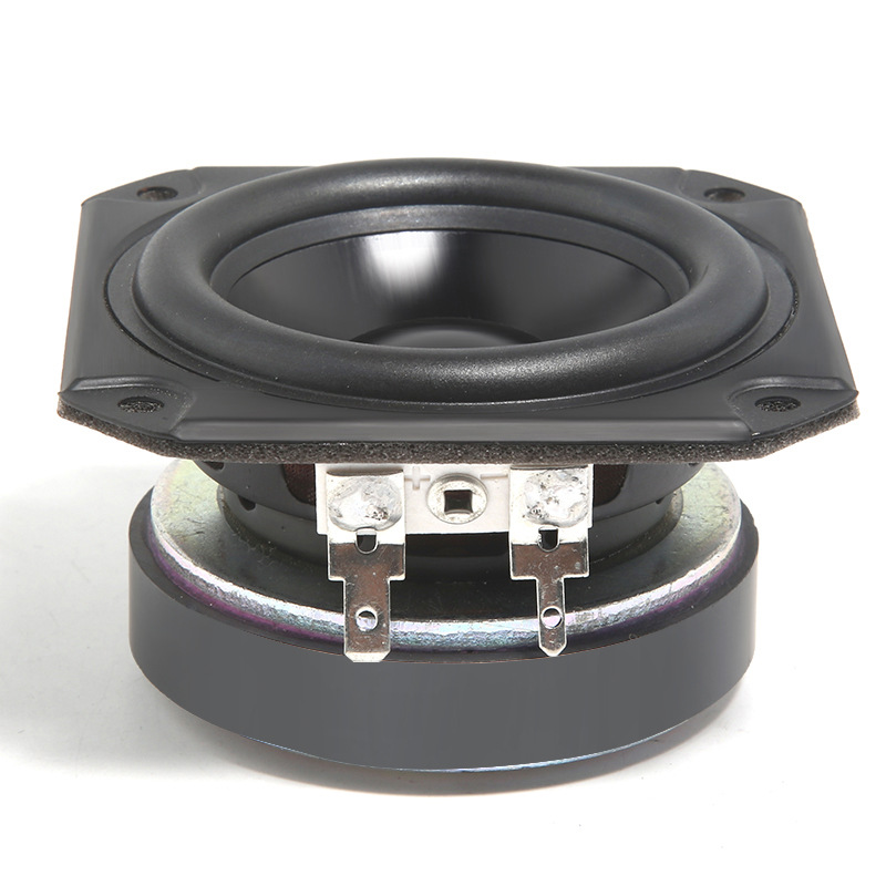 Cuenca de aluminio 3 pulgadas altavoz de frecuencia completa adecuada para la modificación de altavoz danesa de 3 pulgadas altavoz de alta frecuencia 4 euros