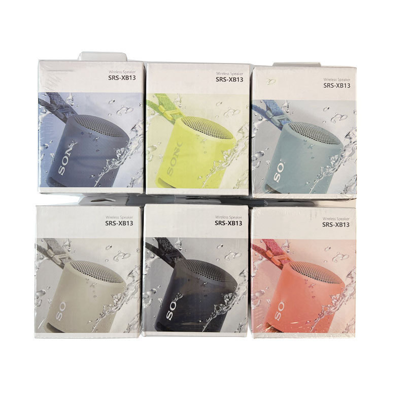 Cross-Border Export Srs-Xb13 Wireless Bluetooth Subwoofer Portable Mini Waterproof and Dustproof Speaker Suitable for