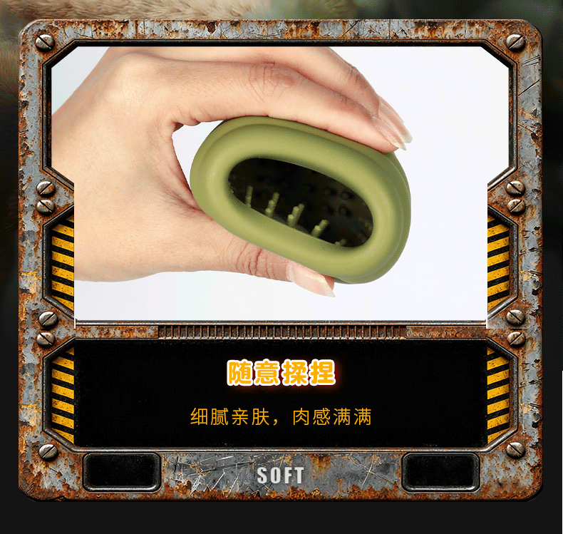 Automatic Sucking Telescopic Heating Masturbator Cup with Button Control, Silicone Grenade Trainer — detail image 23