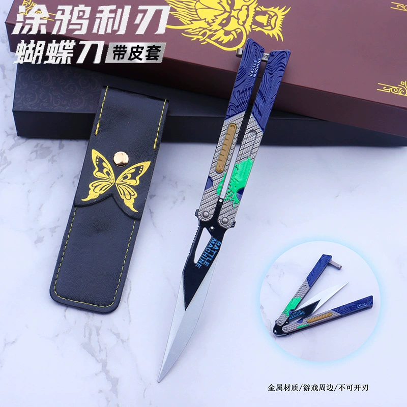 Оружие ближнего боя граффити с острым лезвием