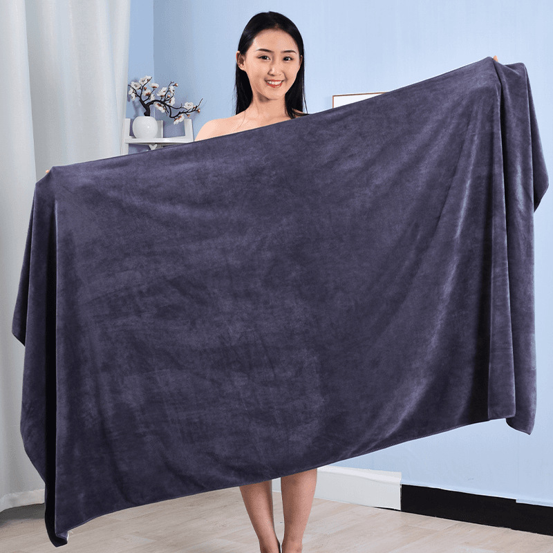 Beauty Salon Bath Towel Women's Water Absorbent Quick-Drying No Hair Drop Massage Bed Special Bed Sheet Household Large Towel Cover Body