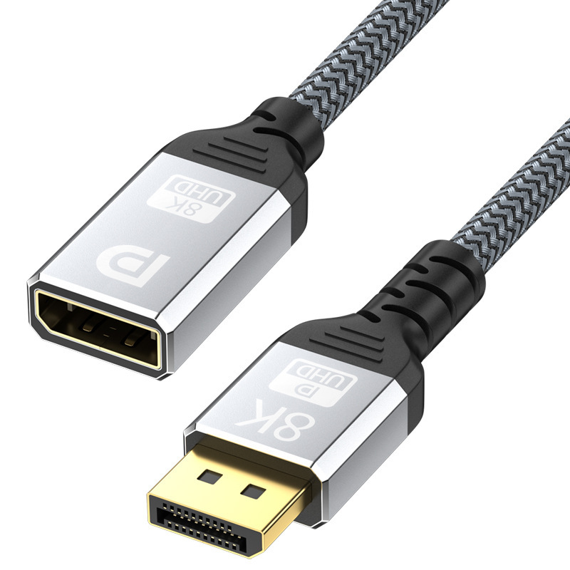 8K DP延長線公対母DP1.4版4K 144HZ displayport hdパソコン中継ケーブル|undefined