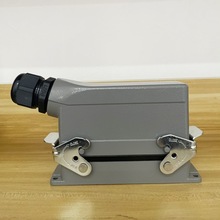 批发HDC重载连接器HE24芯侧出公母插芯热流道温控航空插头接线端