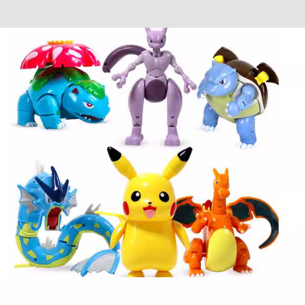 POKEMON POKEMON POKEMON PICACHU 애완 동물 작은 손 인형 블라인드 박스 볼 장난감