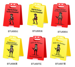 BTU695-697立体青蛙人办公室恶搞摆件 同事恶作剧礼物亚克力摆台