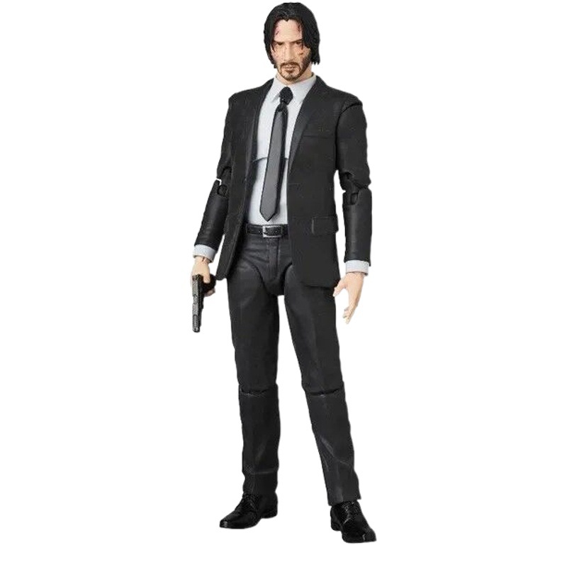 MAFEX085 búsqueda rápida John Wick hecho a mano conjunto móvil modelo decoración periférica decoración muñeca regalo