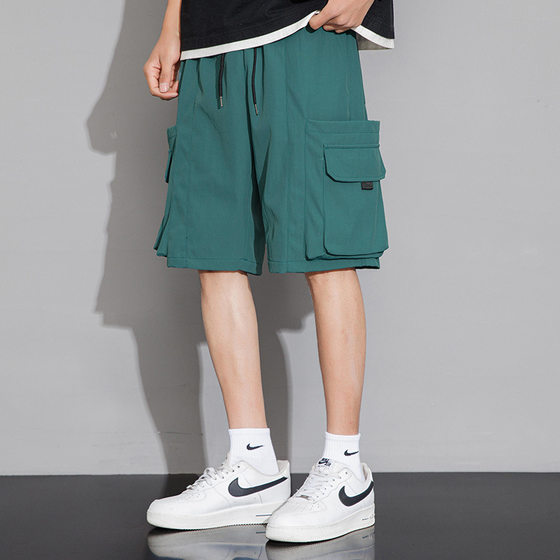 2025 Explosions Summer Casual Pants Workwear Shorts Men's New Men's and Women's Loose Sports Fashion Brand Port