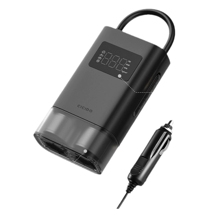 CICIDO автомобильный беспроводной воздушный насос портативный автомобильный Электрический насос автомобиль мотоцикл шина Надувное сокровище