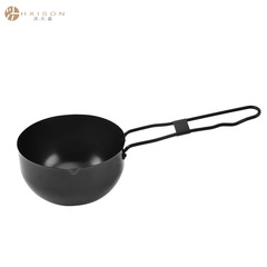 Mini Small Pot Iron Pot Outdoor Picnic Soup Pot Single Hot Pot Oil Splashing Pot Sauce Oil Stew Modern Simple