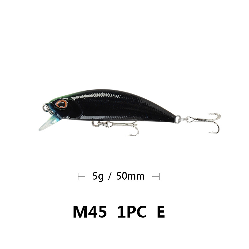 Small Sinking Minnow Lures  Hard Baits Bass Trout Fresh Water Fishing Lure