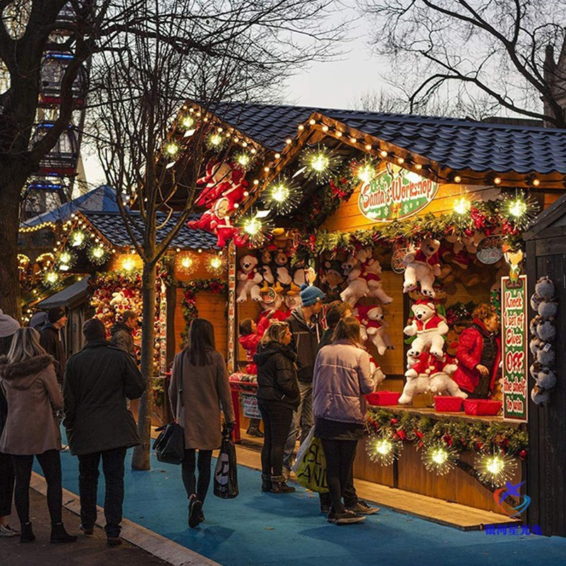 Venta al por mayor fuegos artificiales solares explosión luz LED diente de león alambre de cobre boda patio paisaje decoración vacaciones color Cadena de luz