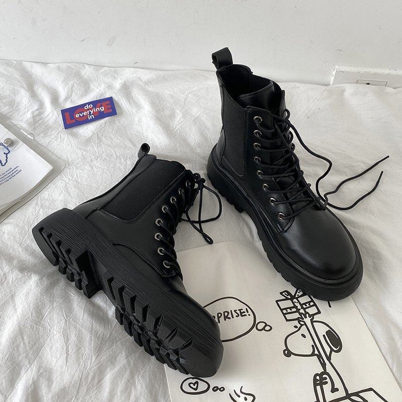 Boots for Women 2023 New Versatile Spring & Fall Single Boots Thin British Style Short Boots Motorcycle Street Slim Boots High Heels