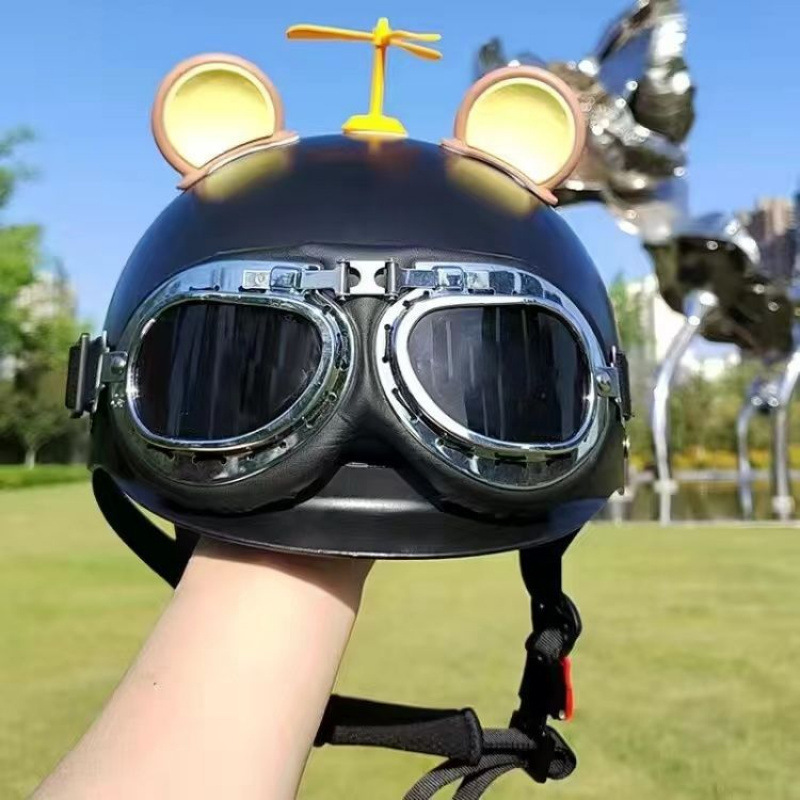 검은 곰 귀 선글라스