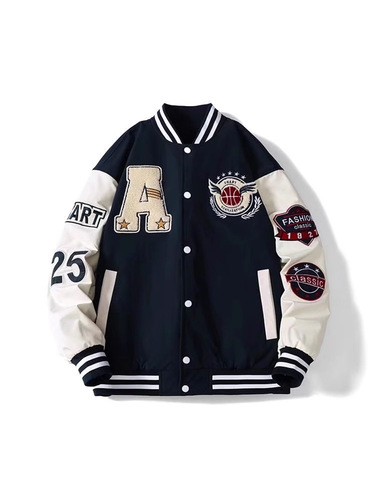 Baseball jacket for men and women, large size, loose, streetwear brand, spring and autumn, street style, hip-hop winter jacket, embroidery, Korean style, trendy