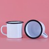 Hot transfer enamel cup Personalized creative DIY printing printing old -fashioned tea tank miles Mark cup manufacturer wholesale