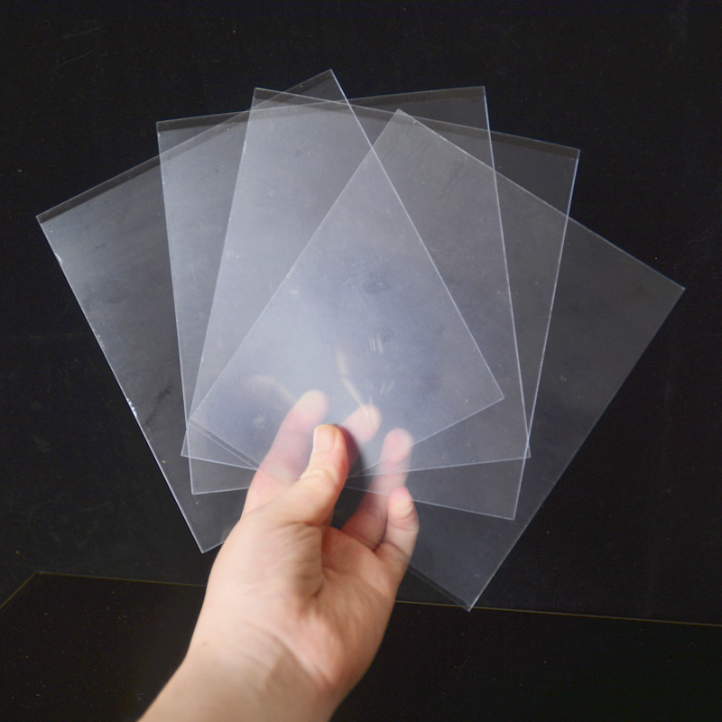 厂家直供透明PVC单双覆膜片材PP片材PET片印刷折盒窗口片卷材胶片