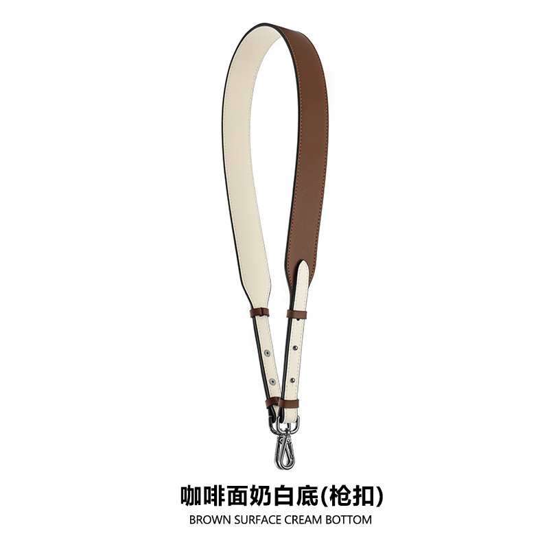 A- 6 adjustable coffee face cream white bottom gun buckle