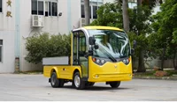 Двухместный Электрический Бортовой Грузовик LT-S2. B.HP транспортер электрический грузовик экскурсионный автомобиль