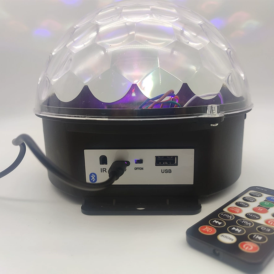 Настольная лампа, колонки, мигающие огни, 6 цветов, Bluetooth