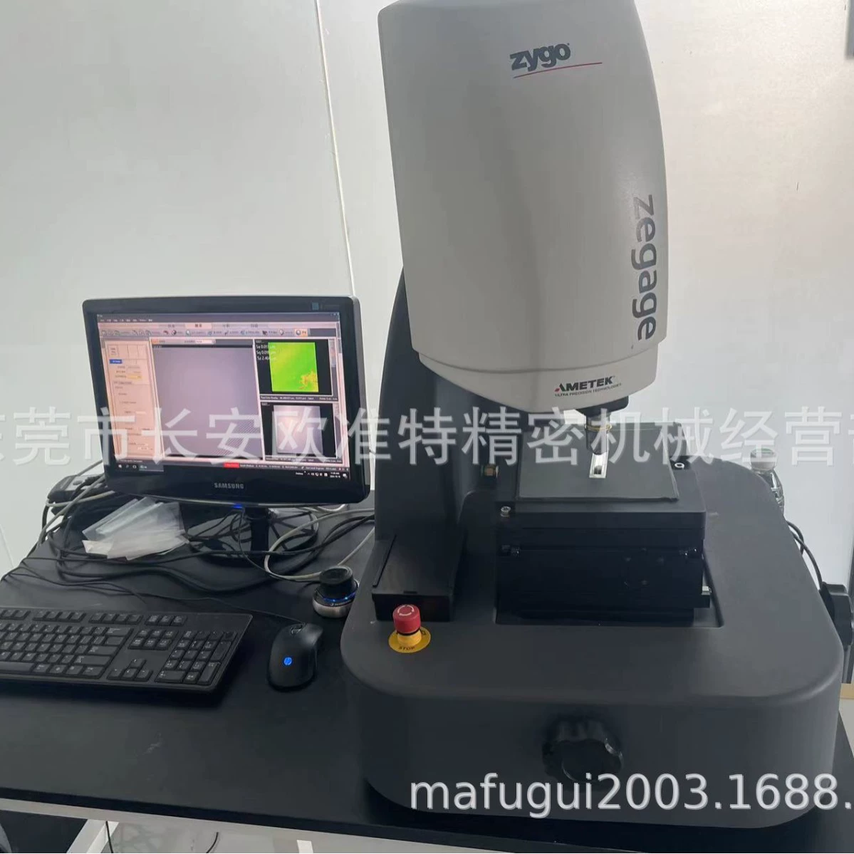 Интерферометр ZYGO ZEGAGE для 3D-измерения белого света, бесконтактный профилометр поверхности