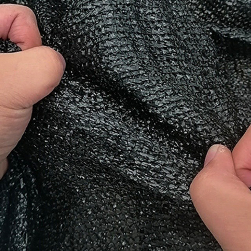 黒い日焼け止めシェードネット、暗号化された厚みのある遮光冷却ネット、バルコニー屋上中庭断熱ネット、花のシェードネット|undefined