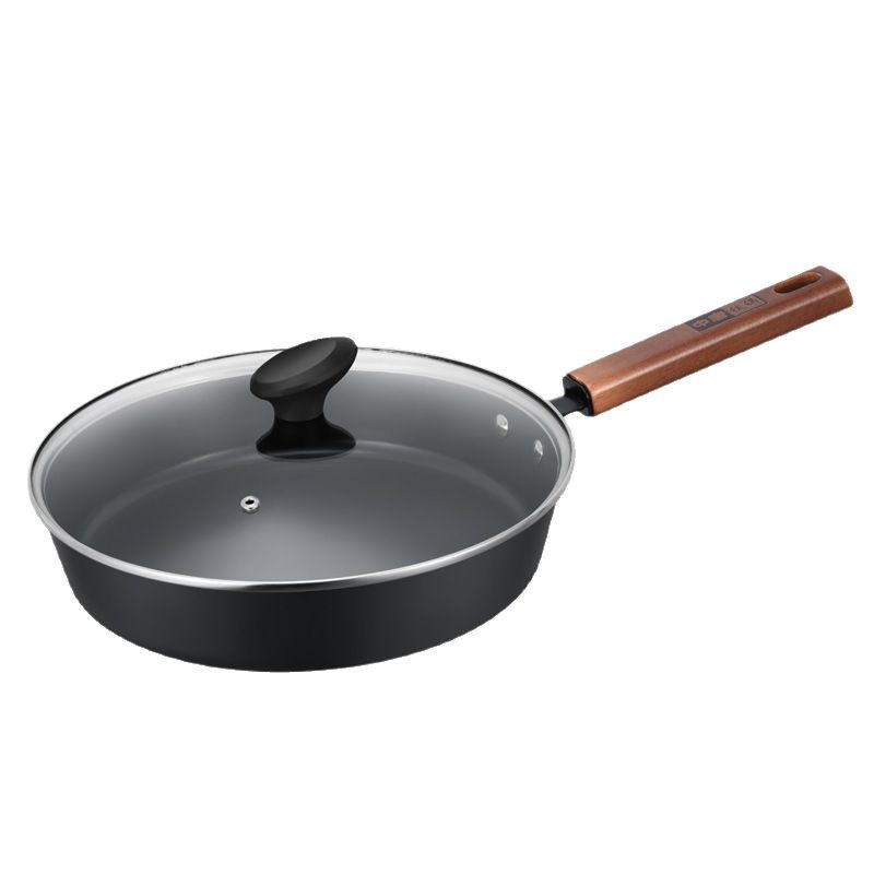 Pan de hierro Zhongkang sin recubrimiento pan antiadherente casero horno de gas horno electromagnético galleta frita huevo filete freidora