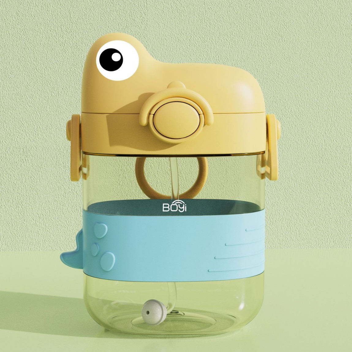 Tritan al por mayor tazas de bebés de paja tazas de boca de pato tazas de agua más de 10 meses fábrica de biberones para bebés
