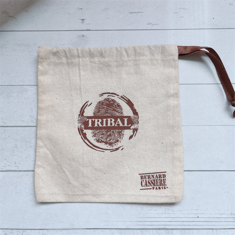 厂家批发收纳棉布袋 礼品包装束口抽绳袋 茶叶饰品棉布袋可印LOGO