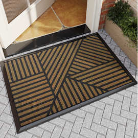 入户地垫别墅豪宅大门口进门脚垫耐脏免洗加厚地毯高弹门垫可印花