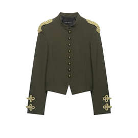 2026秋季ins女装绳结扣纽扣西装外套  26580