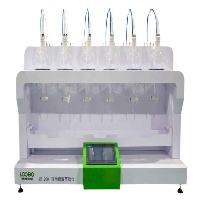 LB-200 автоматический жидкостный экстрактор работает в режиме, который можно использовать для всех жидкостных экстракционных работ