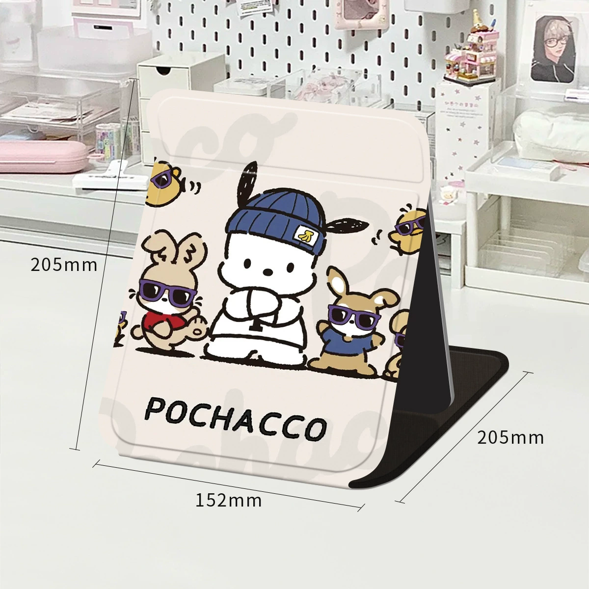 Sanrio, Hello Kitty, folding table mirror for students for bedroom