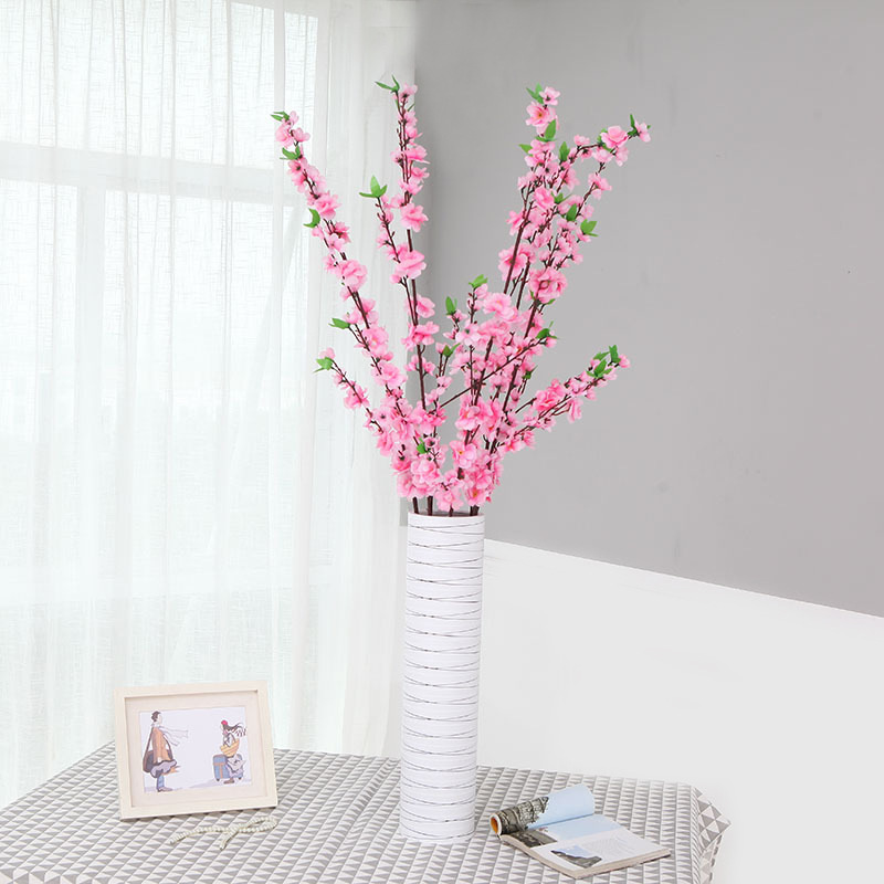 큰 복숭아 꽃 핑크