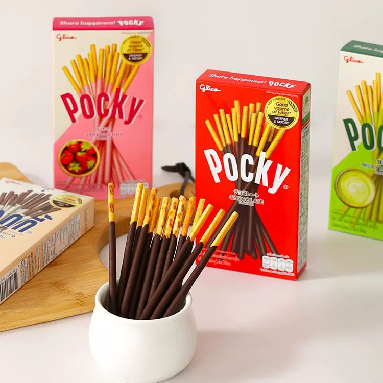 Хрустящие палочки с шоколадной глазурью (Pocky) — различные вкусы, разные упаковки