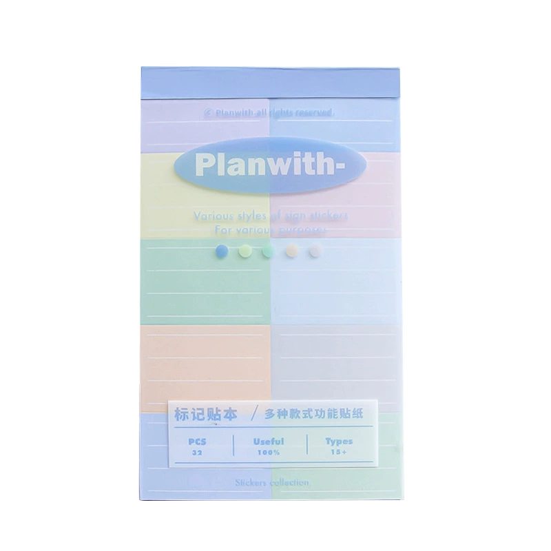 Planwith мультифункциональные учебные ключевые ярлыки, наклейки для пометок и маркировки