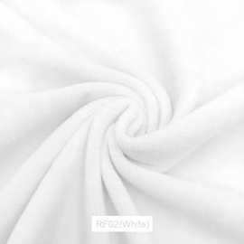 水晶超柔毛绒面料色可选短公仔娃娃拼布缝制