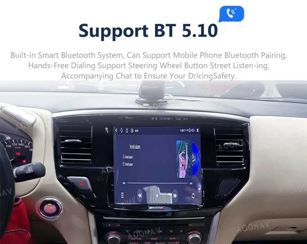 Car Radio Suitable for Nissan Pathfinder 2012-2019 Video Player Gps Navigator Hd