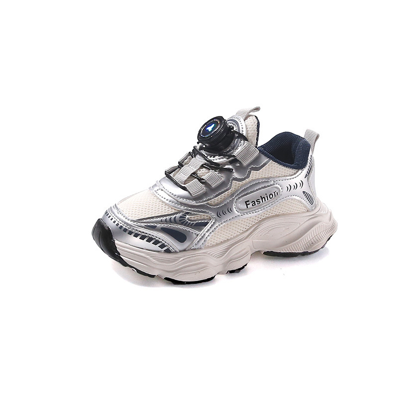 Zapatillas deportivas para niñas, modelo nuevo de verano 2026, zapatillas transpirables de malla única para niños, zapatillas de papá para niños, zapatillas de running de malla para niños image 9