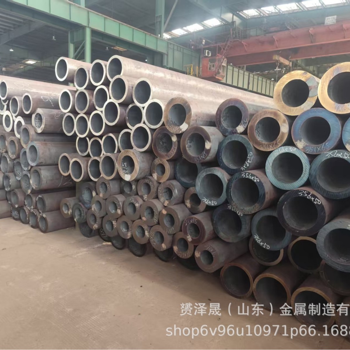 现货20号45号40cr42crmoQ355B大口径中厚壁热轧无缝钢管热销