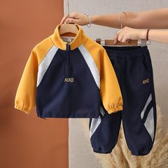 儿童2025新款卫衣套装男童秋装帅气男孩春秋季宝宝衣服韩版两件套
