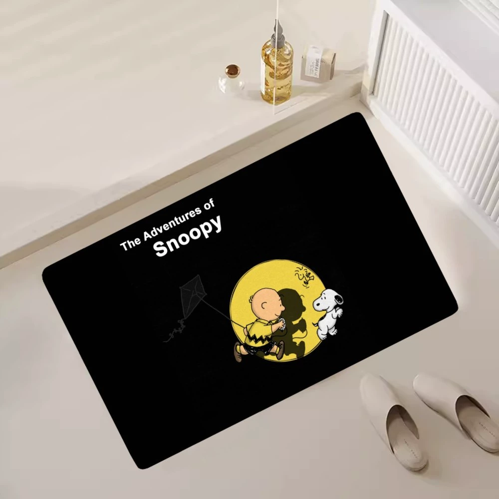MINISO Snoopy половой коврик для пола спальня кухня дверь ванна супер впитывающий противоскользящий