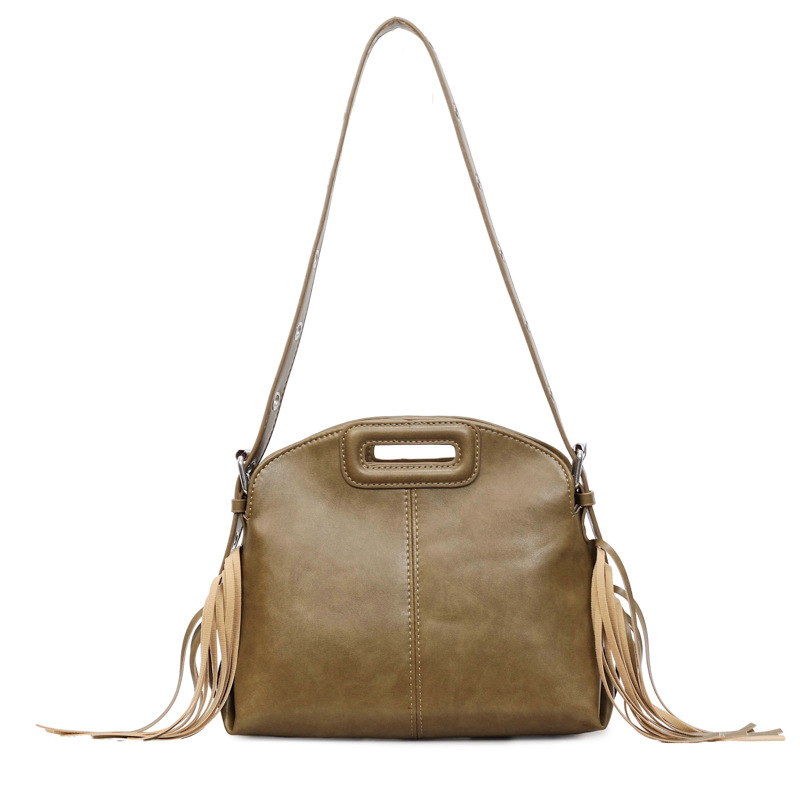 Bolsa de mano de moda con bordas 2026 temperamento de viaje al trabajo sensación cotidiana de salida de hombro de mujer