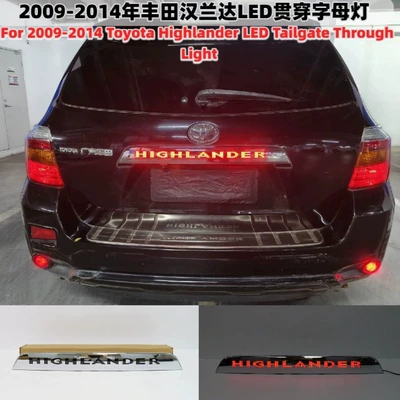 Toyota – License plate lamp Bar Lettering Kit