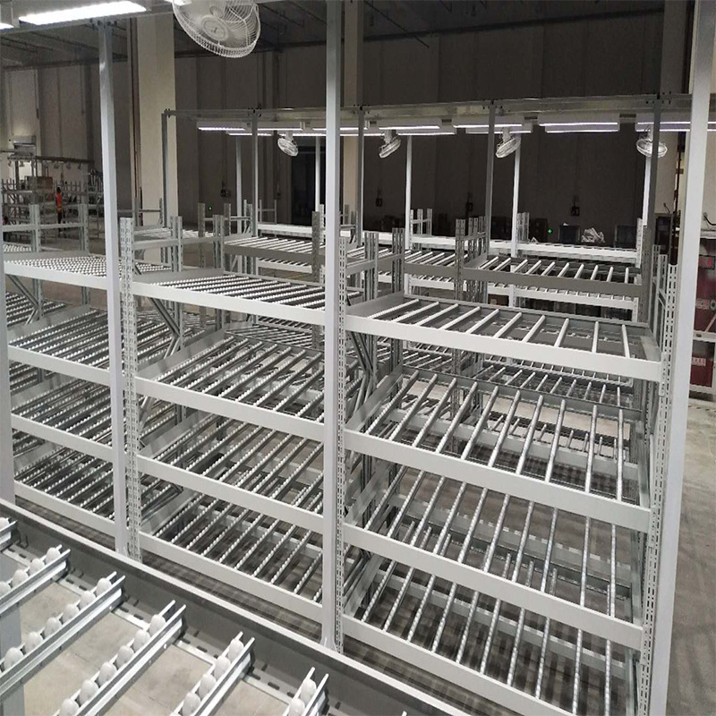 重型流利货架滚轮式流利条可移动货架仓库车间滑轨分拣专用置物架|undefined