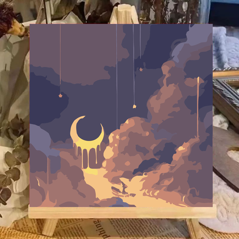 R083 / 20*20cm paint+brush+backing board