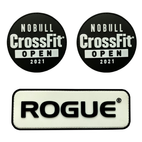 Rogue Fitness Patch CrossFit Sports PVC Velcro Armband Waterproof Backpack Sticker Clothing