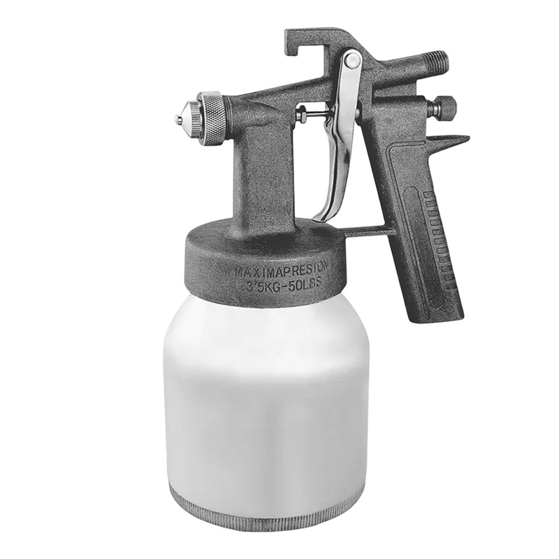 Transfronterizo personalizado 472C pistola de pintura neumática 1.2 - 1.5mm alta atomización 750 / 1000ml pistola de pulverización de olla baja